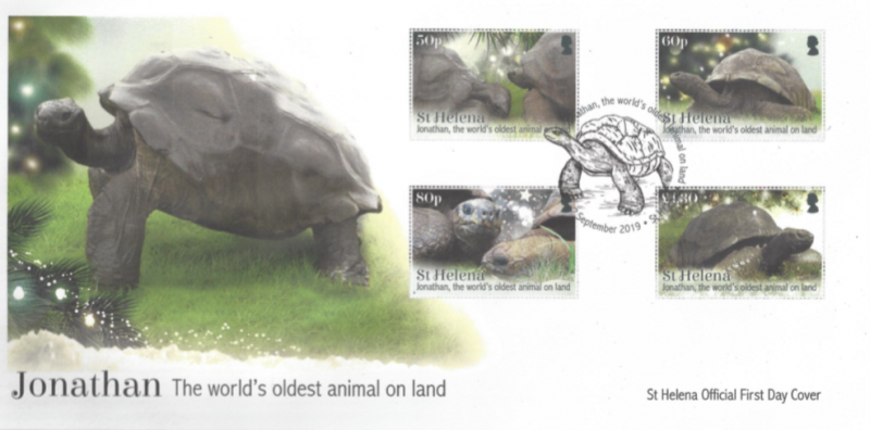 STH-Jonathan-The World's Oldest Animal on Land-FDC – Ascension Island  Government
