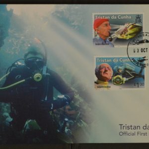 TDC THE LEGACY OF JACQUES COUSTEAU 1910 - 1997 - FDC