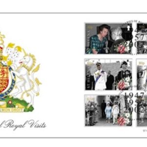 STH ANNIVERSARIES OF ROYAL VISITS - FDC
