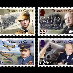 TDC CHURCHILL 150TH ANNIVERSARY - MINT SET