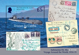 TDC - VISIT OF THE SUBMARINE Hr.Ms. K-XVIII, 1935