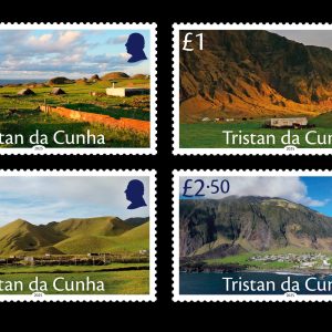 TDC - SCENES OF TRISTAN DA CUNHA - LANDSCAPES - MINT SET