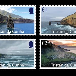 TDC - SCENES FROM TRISTAN DA CUNHA - COASTAL - MINT SET